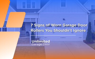 7 Signs of Worn Garage Door Rollers You Shouldn’t Ignore